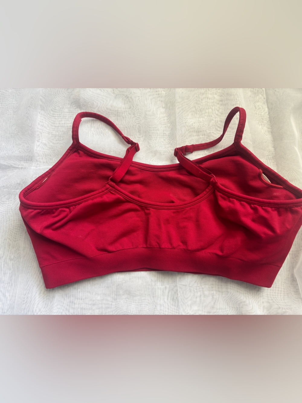 Athleta Candy Apple Red Sports Bra - Large - Picture 4 of 6